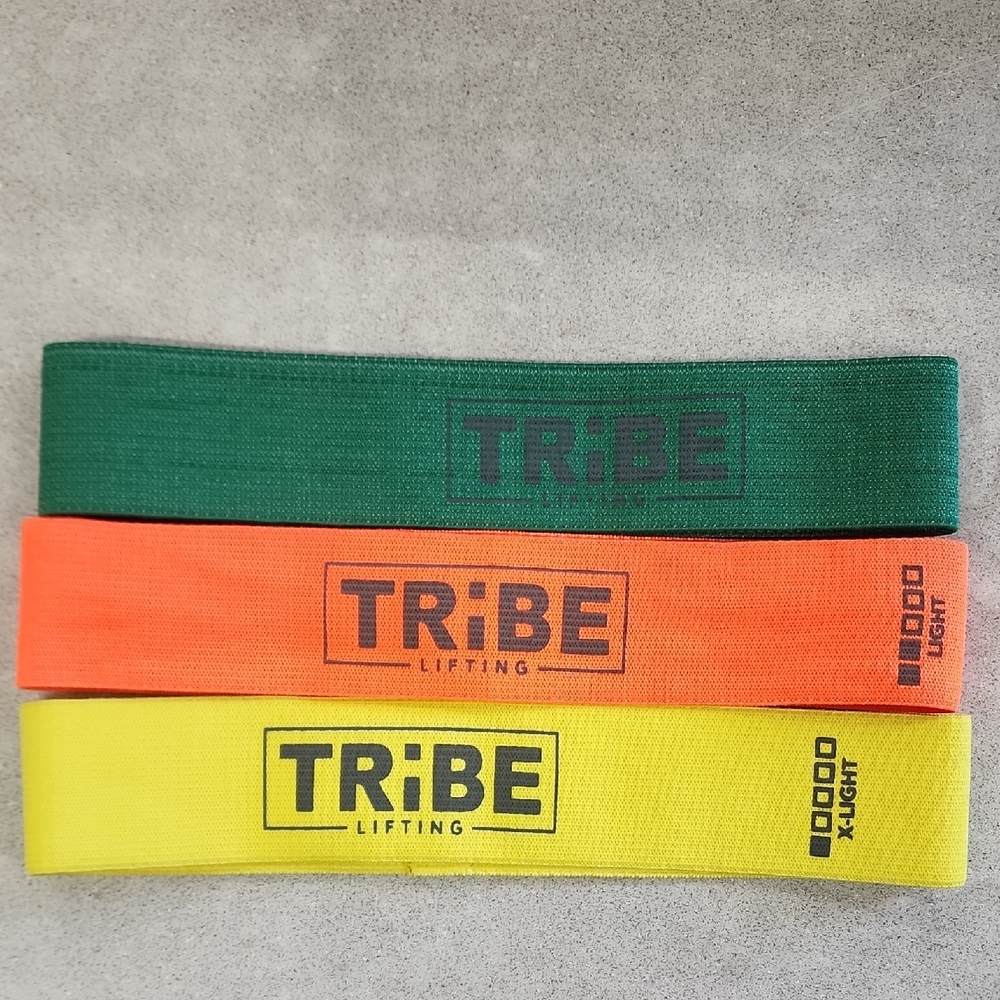 Resistance Bands Set - Green, Orange, Yellow